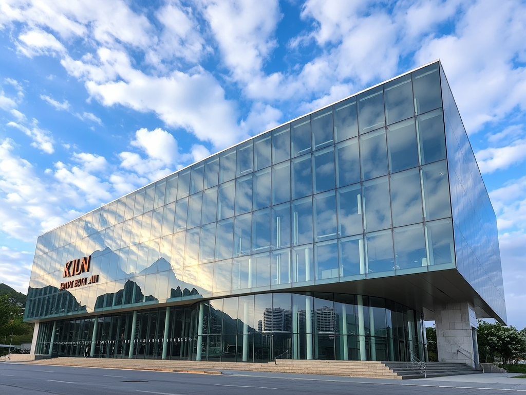 Bảo tàng Quảng Ninh với kiến trúc kính hiện đại phản chiếu vịnh Hạ Long, tòa nhà hình khối độc đáo hòa quyện giữa văn hóa và thiên nhiên